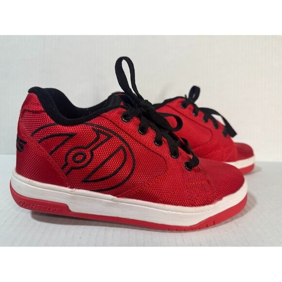 Heelys Sneakers Red and Black, NWOT Size 3Y - Picture 1 of 6